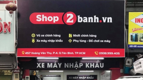 HCM: Đại lý Dầu Nhớt Shop2banh - Quận Tân Bình